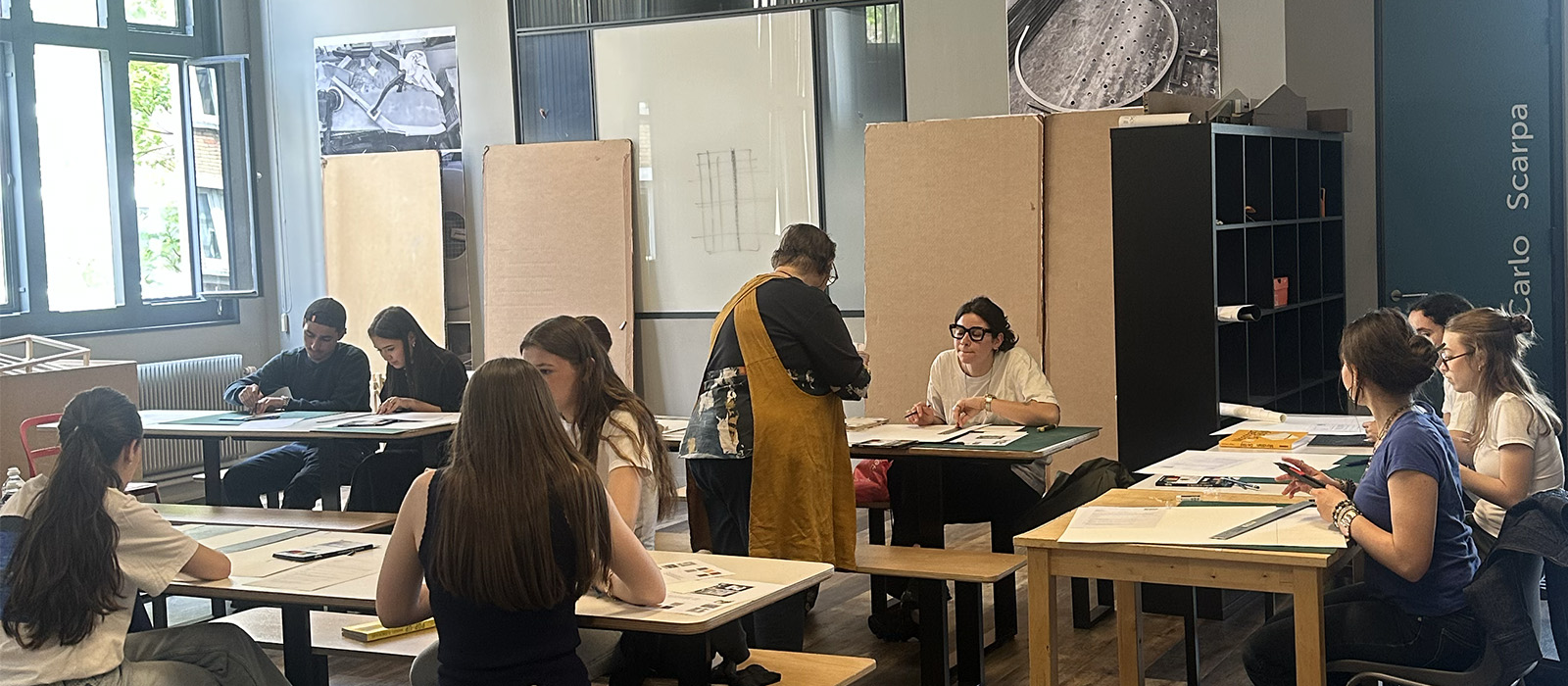 Ateliers découverte en formation architecture intérieure