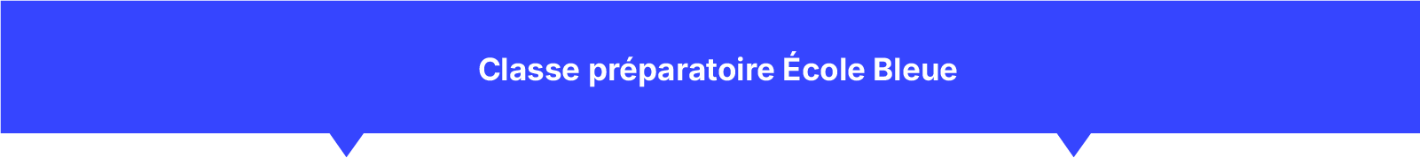 Schéma étude classe préparatoire