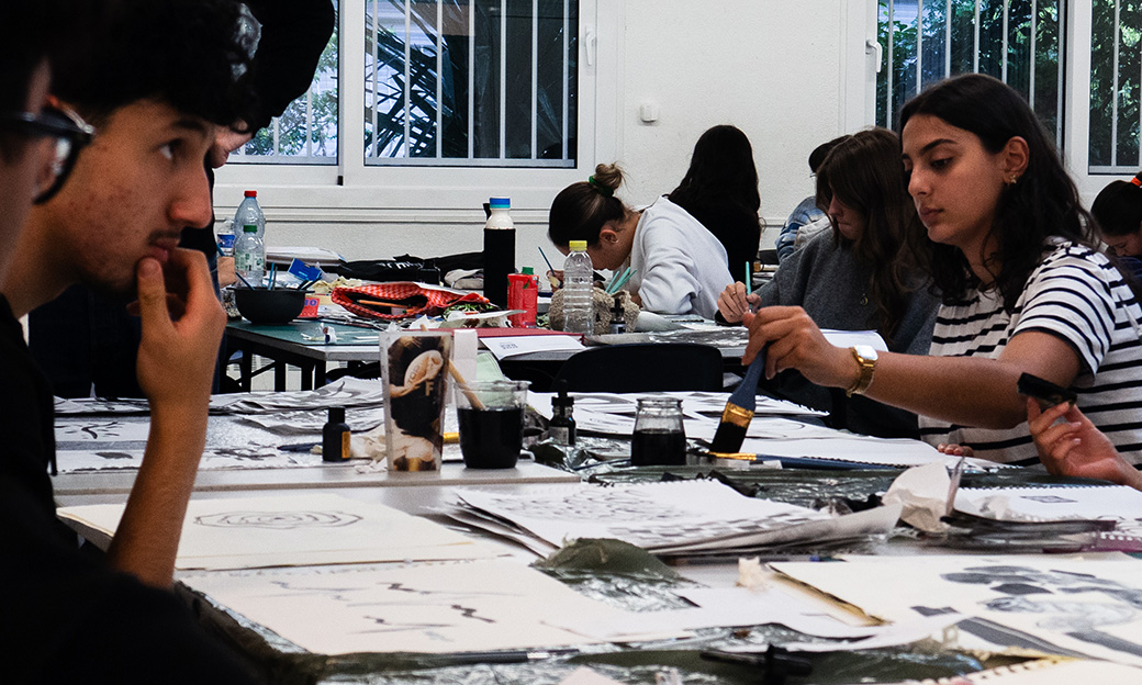 Formation [cursus formation] : Exercice de calligraphie