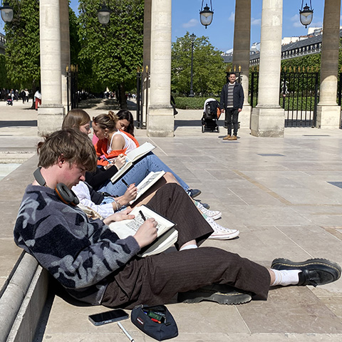 Projet [cursus formation] : Atelier dessin en plein air
